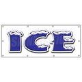 Signmission ICE BANNER SIGN cold store machine sign chest bag B-96 ICE